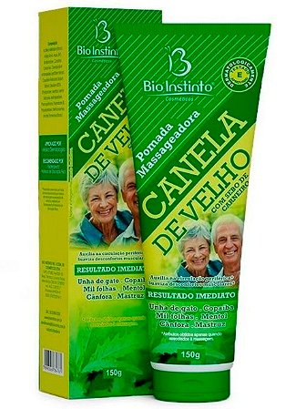 POMADA CANELA DE VELHO 150G BIO INSTINTO