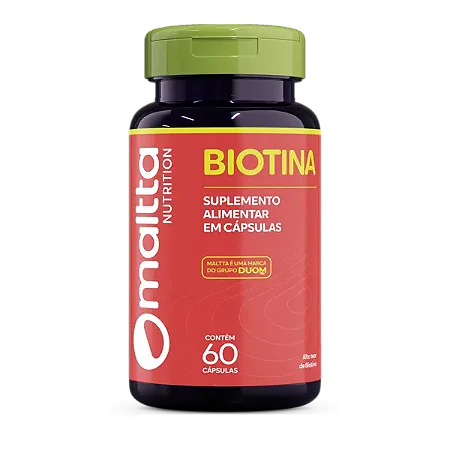 BIOTINA 60 CÁPSULAS MALTTA