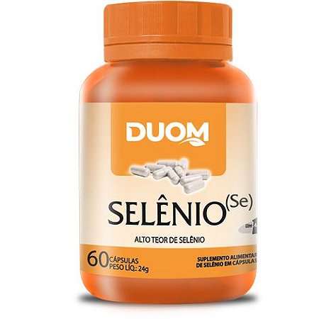 SELÊNIO DUOM 60 CÁPSULAS 400MG