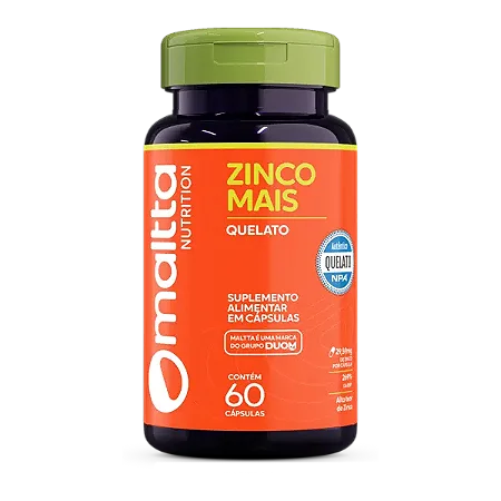 ZINCO MAIS QUELATO 60 CAPSULAS MALTTA