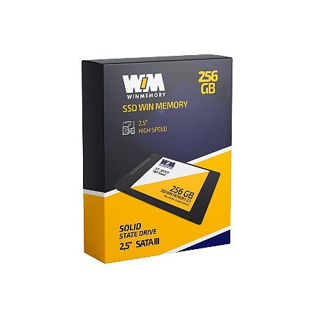 SSD Win Memory 256GB Leit. 560MB/s Grav. 540MB/s - SWR256G