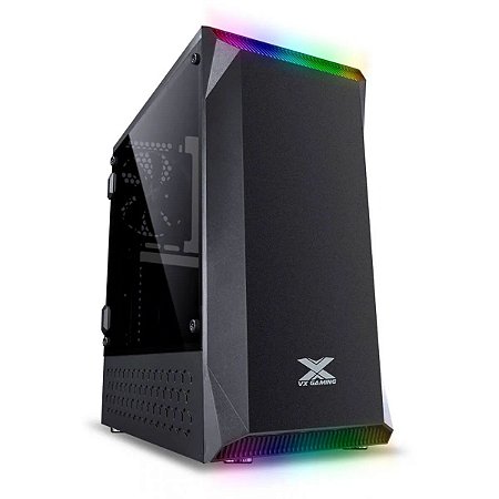 Gabinete Gamer VX Borealis Gaming  RGB Vinik s/ Fonte - Mid Tower