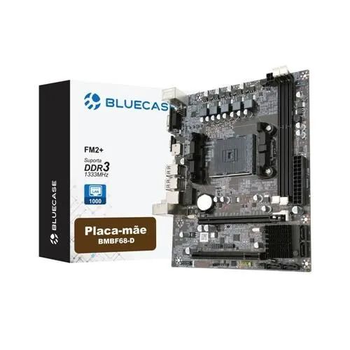 Placa-mãe BlueCase BMBF68-D Box FM2 Sata 3Gb/s HDMI