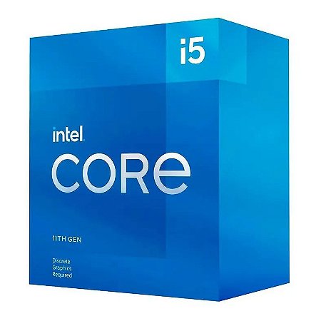 Processador Intel I5 11400F 6Cores 2,6GHz4,4GHz 12MB LGA1200