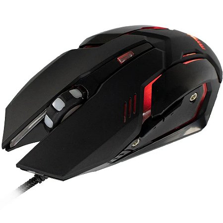 Mouse Gamer MyMax Arbor 2400DPI C/ Led Vermelho OPM-ARBOR/RD