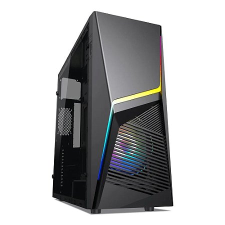 Gabinete Gamer Dunamis USB 3.0 Preto LED RGB MCA-DUNAMIS/RGB