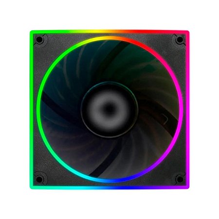 Cooler FAN Ring S-LED Bluecase com LED RGB 120mm - BFR-21RGB