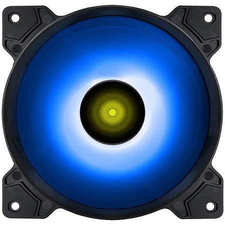 Fan Cooler V.light 4 pontos de LED Azul Ventoinha