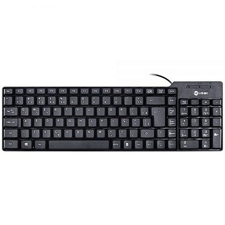 Teclado Office Compacto Dynamic USB 1.8 Metros DT150