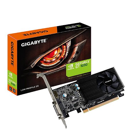 Placa de Vídeo Gigabyte GeForce GT 1030 LowP 2GB GDDR5 64Bit