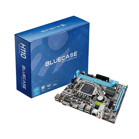 Placa mãe Bluecase BMBH110-I3HGU DDR4 Lga 1151 Intel H110