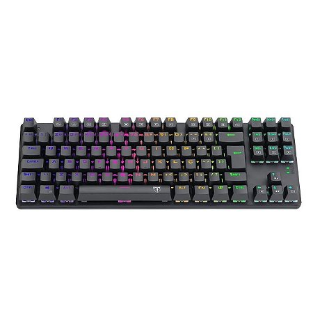 Teclado Mecanico T-Dagger Bora RGB Switch Red T-TGK315-Red