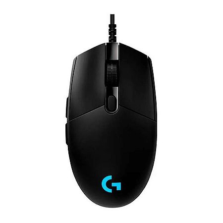 Mouse Gamer Logitech G Pro Hero RGB 16000DPI USB 6 Botões