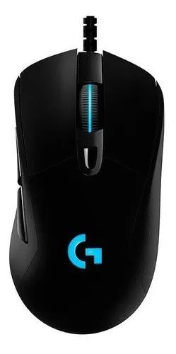Mouse Gamer Logitech G403 Hero RGB 6 Botões 16000DPI Black 910-005631