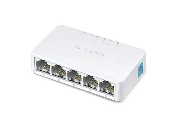 Switch 5 Portas 10 100mbps - Mercusys MS105