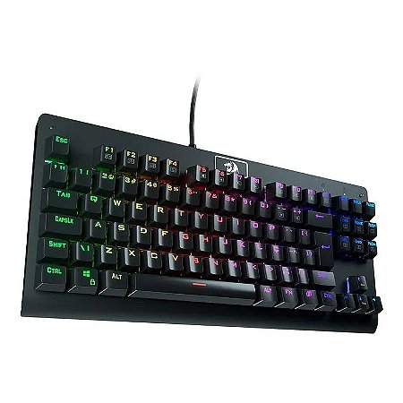 Teclado Mecanico Redragon Dark Avenger RGB Switch Blue - K568RGB-2 Azul