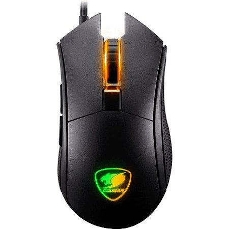 Mouse Gamer Cougar REVENGER Optico 6 Botões Programáveis 12000 DPI RGB 3MRESWOB.0001