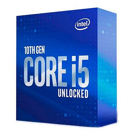 Processador Intel Core i5 10600KF 4.1GHz (4.8GHz Max) 10ª Geração LGA 1200 - BX8070110600KF