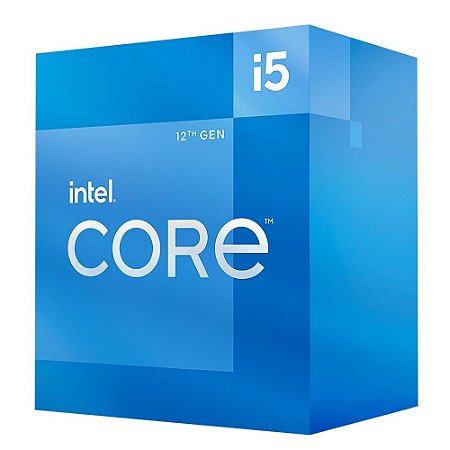 Processador Intel Core i5 12400 Cache 18MB 2.5GHz (4.4GHz Max) LGA 1700 - BX8071512400