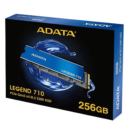 SSD Adata Legend 710 256GB M.2 2280 NVME - ALEG-710-256GCS