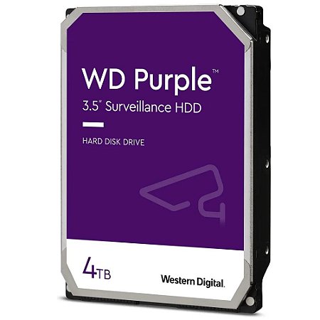 Hd Western Digital Purple 4tb Sata Iii 3,5 5400rpm WD40PURX