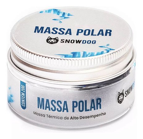 Massa Polar SnowDog Térmica De Alta Performance 20g