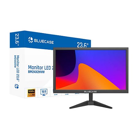 Monitor Bluecase Led Full HD 23,6" HDMI Preto - BM24X2HVW