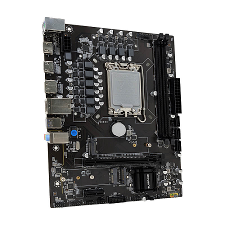 Placa Mãe Bluecase H610 M.2 USB 3.0 Intel LGA1200 DDR4 OEM