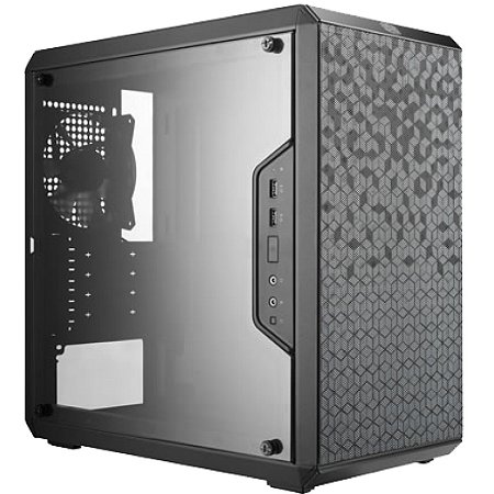 Gabinete Gamer Cooler Master MasterBox Q300L Mini Towe Preto