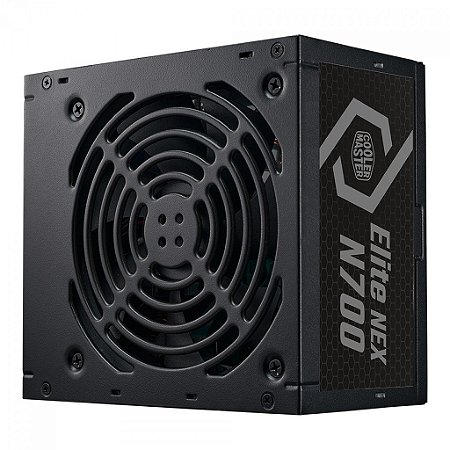 Fonte Cooler Master Elite Nex N700 FR 700W PFC Ativo Preto