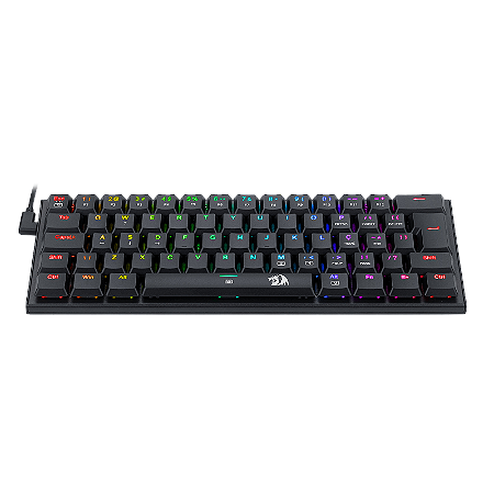 Teclado Mecânico Redragon Gamer Anivia RGB Switch Marrom