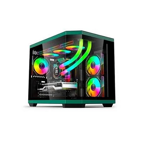 Gabinete Gamer Acer Mid Tower Micro ATX Vidro Preto V951BK