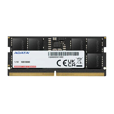 Memória Ram Notebook ADATA DDR5 16GB 5600MHz AD5S560016G