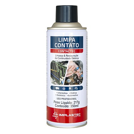 Limpa Contato Implastec Contactec Spray Eletrônico 350ml