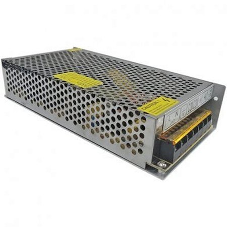 Fonte Colmeia 10A 120W p CFTV Bivolt Chaveada MPSU-10A120W