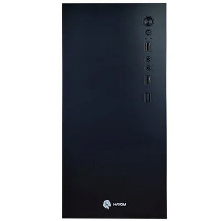 Gabinete Office  Hayom Micro-ATX/Mini-ITX Hayom Preto GB1750