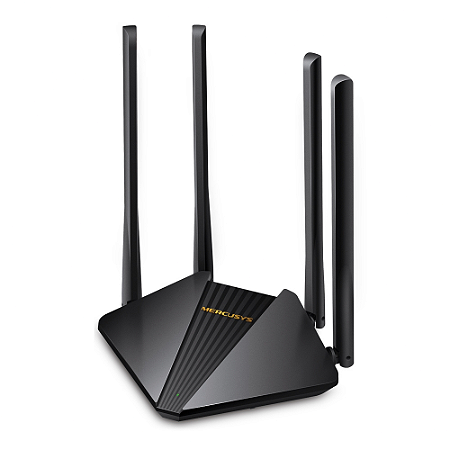 Roteador Mercusys Wifi 5 Gigabit Dual Band AC1200 4 Antenas