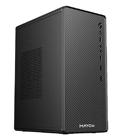 Gabinete Escritorio Hayom Office Desktop Mid Tower Preto