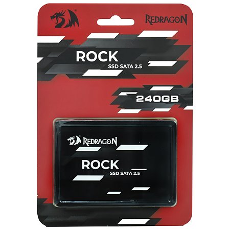 SSD Redragon Rock GD-311 240GB Sata 3 Leitura 550MBs