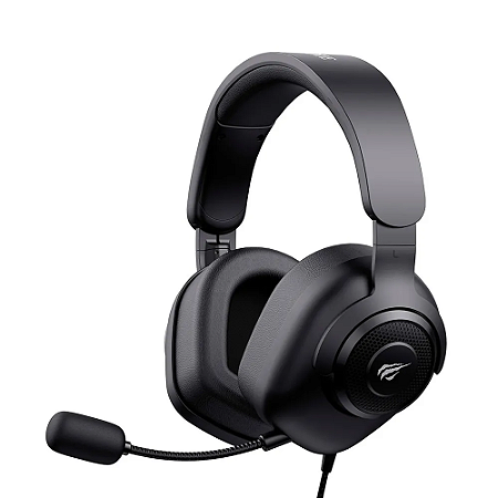 Headset Gamer HAVIT H2230U Microfone Removível Preto PC PS4