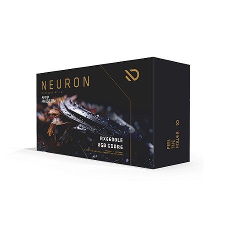 Placa de vídeo Duex AMD Radeon RX6600 LE 8GB GDDR6 128Bits