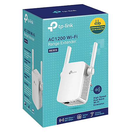 Extensor De Area Tp-link RE305 AC1200 Mbps Wifi Dual band