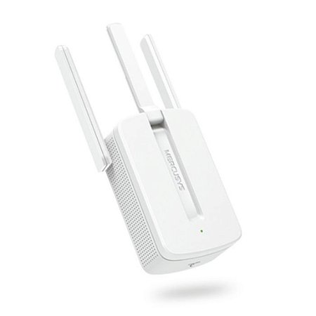 Repetidor Mercusys Wifi N 300Mbps 3 Antenas Branco - MW300RE