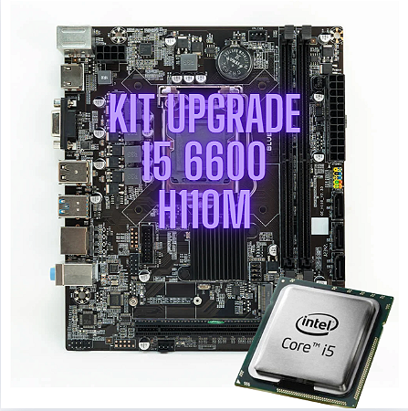 Kit Upgrade Gamer Processador i5 3,90 GHz Placa mãe H110M