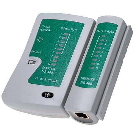 Testador de Cabo de Rede RJ45 e RJ11 - MD9