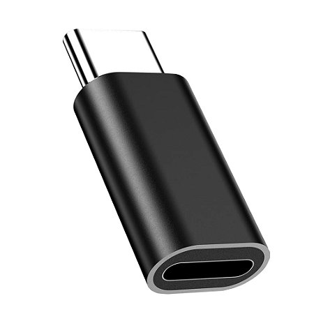Adaptador USB-C x Lightning p/ iPhone iPad e iPod
