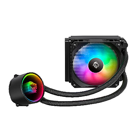 Water Cooler Gamer Hayom FC 1314 RainBow 120mm - Preto