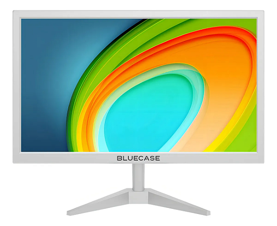 Monitor 23.6" Bluecase Led BM24D3HVWW Branco Full HD 75 Hz
