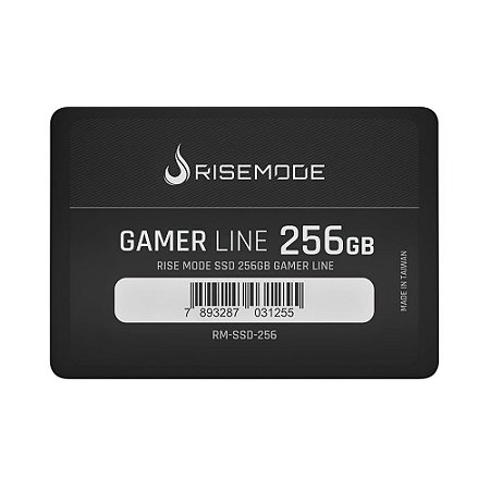 SSD Gamer Rise Mode Z Series Line 256GB 2.5" RM-SSD-256