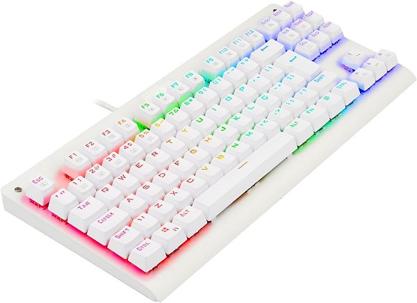 Teclado Mecânico Redragon Dark Avenger Switch Azul K568W-RGB